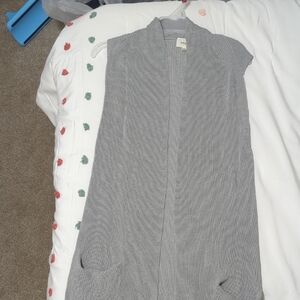 Wilfred Soft Gray Knit Sweater